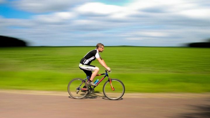 自転車で運動不足を解消